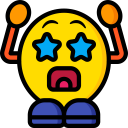 people,emoji,feelings,smileys,emoticons,starstruck