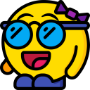people,girl,emoji,smileys,emoticons,nerd