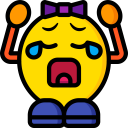 people,girl,emoji,feelings,smileys,emoticons,crying