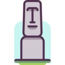 architecture and city,landmark,monument,statue,Easter Island,moai