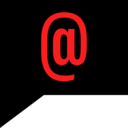 multimedia,speech bubble,conversation,communications,chat,communication,at,arroba