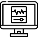 interface,technology,computer,music and multimedia,sound,audio,monitor,screen,tv