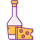 food,healthy food,food and restaurant,slice,wine bottle,cheese,fattening,milky,Piece of cheese ok 