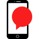 interface,technology,smartphone,speech bubble,communications,touch screen,mobile phone,cellphone,iphone ok 