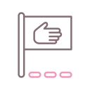 flag,sports and competition,sport,hand,judge,tennis,referee,umpire