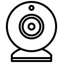 electronics,computer,communications,communication,videocall,round webcam,webcam,video chat