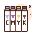 art and design,digital,ink,printer,cmyk ok 