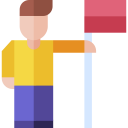 flag,business,miscellaneous,people,goal,objective,leadership,leader ok 