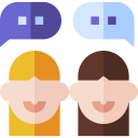 people,speech bubble,conversation,communications,girl,talk,chatting,friends,speaking