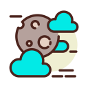 weather,space,moon,night,full moon,clouds,cloudy