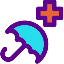 cross,security,healthcare and medical,umbrella,emergency,red cross