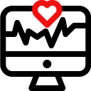 electronics,computer,hospital,healthcare and medical,heart,monitor,heart rate,pulse,signal,scanner,beat,heartbeat,heart rate monitor