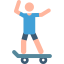 sports and competition,exercise,transport,fitness,sports,urban,skateboard,stick man,skateboarding