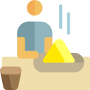 food and restaurant,people,humanpictos,eating,eat,stick man