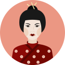 cultures,woman,avatar,user,japanese,traditional,culture
