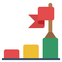 flag,business and finance,goal,development,success,aim,career,objective,growth,progress