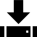 storage,ui,interface,computer,download,server,down arrow,downloading,storage drive ok 