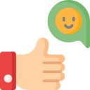 business and finance,speech bubble,conversation,communications,chat,communication,feedback,smiley