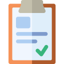 education,miscellaneous,Tools and utensils,clipboard,list,verification,checking,tasks,outcome