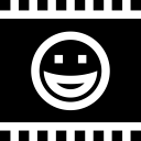 film,movie,cinema,emoji,happy,feelings,smileys,emoticons,reel