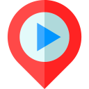 interface,music and multimedia,music,multimedia,movie,video player,pin,play,button