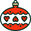 Linear Christmas Baubles icon 64x64