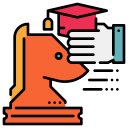plan,learning,mortarboard,education,study,strategy,horse,chess