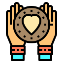 food,food and restaurant,heart,hands,cookie