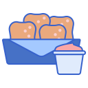 food,food and restaurant,snack,chicken,nuggets