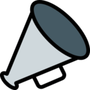 ui,miscellaneous,commerce and shopping,megaphone,marketing,communications,Tools and utensils,promotion,shout,protest,announcer,loudspeaker