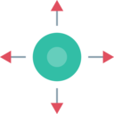arrows,multimedia option,expand,extend,bigger