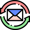 delivery,arrows,document,mail,envelope,communications,email,letter,message,mails,send,circular arrows