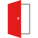real estate,buildings,exit,open,opened,door,aperture