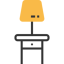 lamp,furniture and household,furniture,drawer,bedside table,Bedside