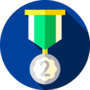 sports and competition,medal,sports,prize,silver medal,second