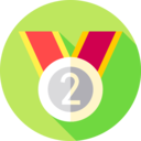 sports and competition,medal,sports,prize,silver medal,second