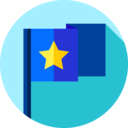 flag,flags,star,emblem,waving,ensign,fluttering