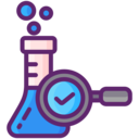 education,magnifying glass,flask,chemistry,science,loupe,laboratory ok 