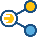 share,interface,multimedia,social media,shapes,networking,connector,circles,social network