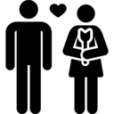 people,heart,love,humanpictos,love and romance,couple,flower,romance