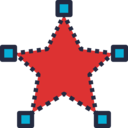 interface,signs,star,shapes,favorite,rate,favourite,shapes and symbols