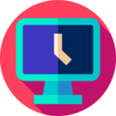 computer,clock,time and date,monitor,screen,watch,hour
