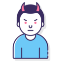 spooky,scary,halloween,demon,costume,devil,frightening,possesion