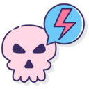 miscellaneous,halloween,horror,angry,curse,skull,poison,bad