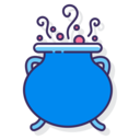 pot,spooky,scary,halloween,horror,terror,fear,cauldron