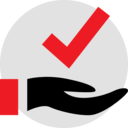 interface,tick,success,checked,hands and gestures