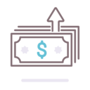 money,business and finance,up arrow,deposit,dollar bill