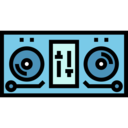music,machine,round,mechanical,DJ,vynil,disc
