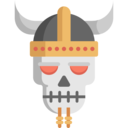 cultures,avatar,user,medieval,skull,helmet,viking,nordic