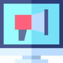 electronics,technology,computer,megaphone,marketing,communications,monitor,screen